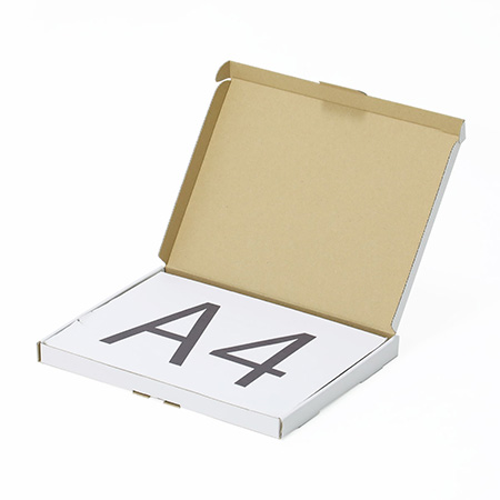 【ネコポス・ゆうパケット】ギフト用ダンボール箱(白)-2