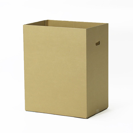 【70L袋対応】ダンボール製ゴミ箱(持ち手付き)-3