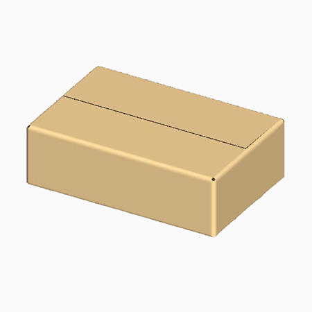 ぶどう2kg用ダンボール-2