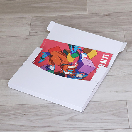 【A4/厚さ2.5cm/両面白】定番ダンボール箱(ネコポス対応)-6