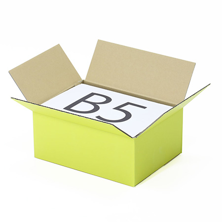 【宅配60サイズ】黄色ダンボール箱 B5対応-2