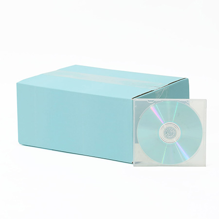 【宅配60サイズ】水色ダンボール箱 B5対応-3