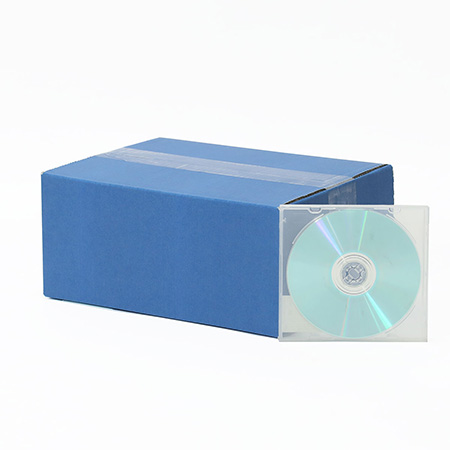 【宅配60サイズ】青ダンボール箱 B5対応-3