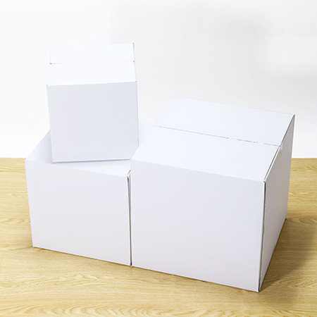 【宅配80サイズ】立方体ダンボール箱(白)-5