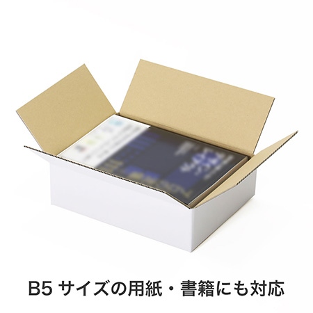 宅配60ダンボール箱 コンパクトタイプ(白)-3