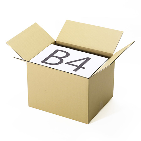 【宅配100サイズ】梱包・発送用ダンボール箱 A4/B4対応-2