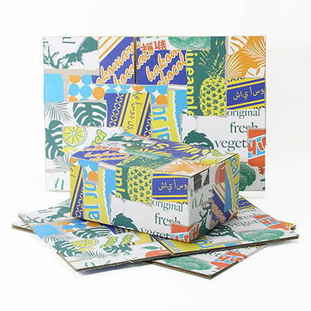 世界から集めたダンボールで作ったアップサイクル風ダンボール-8