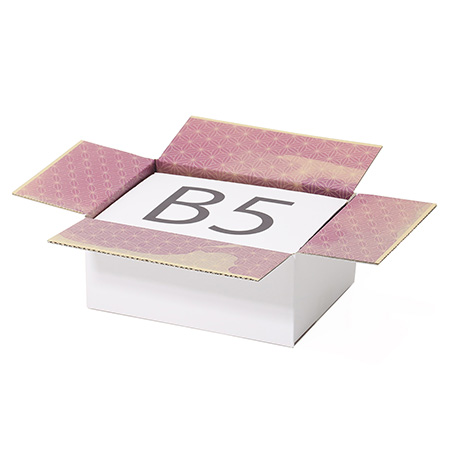 【宅配60サイズ/表白】内側デザイン箱 花かすみ・藤-2