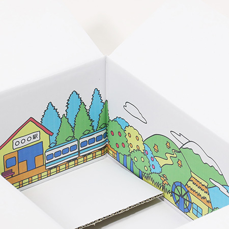 【宅配60サイズ】内側デザイン箱 カラフルタウンビュー-4