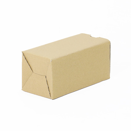 ギフト用ダンボール箱 70×70×160(茶) B式底組タイプ-5