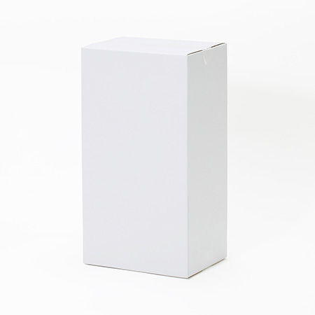 【宅配100サイズ】B5対応ダンボール箱 深さ500mm (白)-4