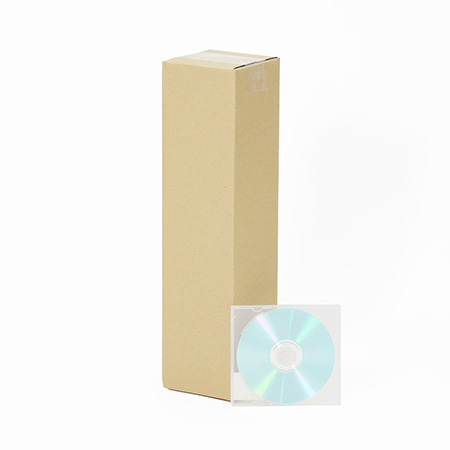 【宅配80サイズ】縦長ダンボール箱 100×100×400-3