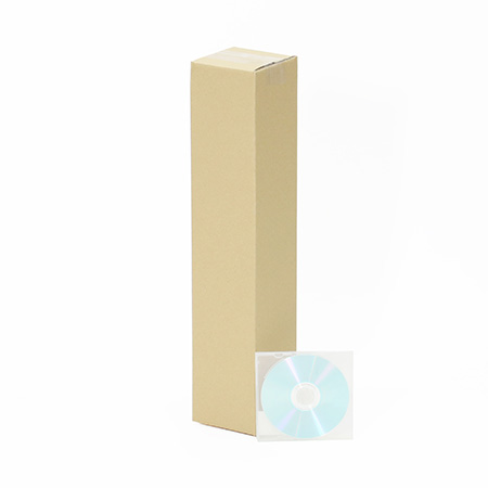 【宅配80サイズ】縦長ダンボール箱 100×100×500-3