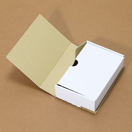 【辞書サイズ】ブック型ダンボール箱(白)-3