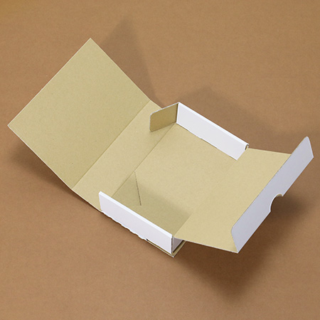 【辞書サイズ】ブック型ダンボール箱(白)-4