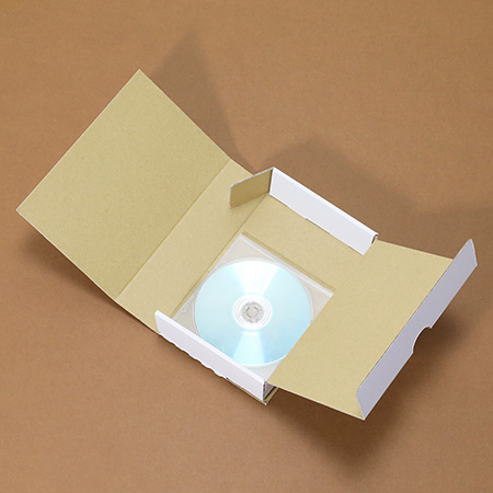 【辞書サイズ】ブック型ダンボール箱(白)-5