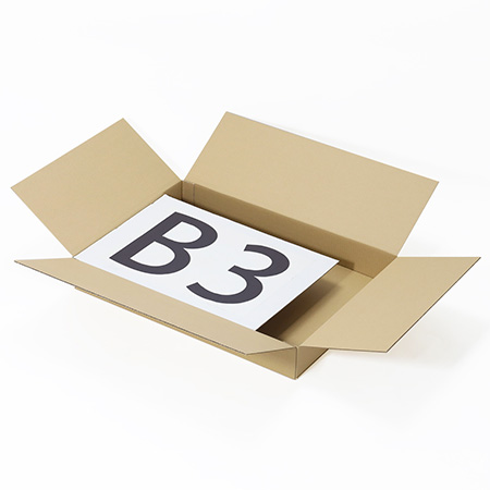 【宅配120サイズ】A2用紙対応 浅型ダンボール箱-3