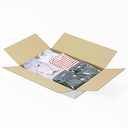 【宅配120サイズ】A2用紙対応 浅型ダンボール箱(白)-4