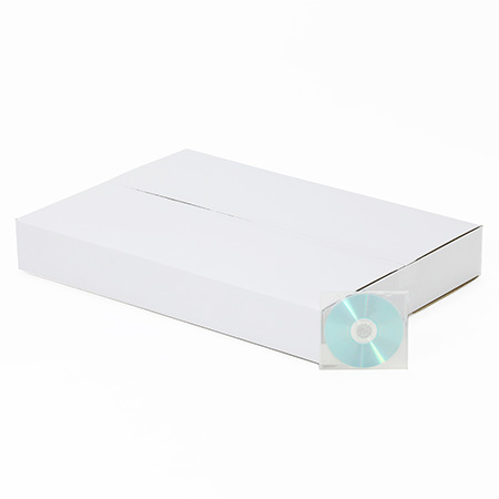 【宅配120サイズ】A2用紙対応 浅型ダンボール箱(白)-5