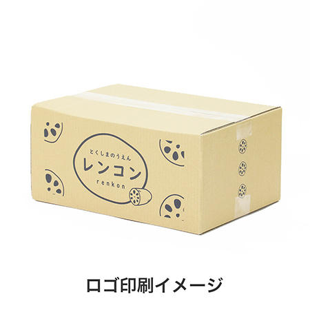 (ロゴ印刷)【宅配80サイズ】定番ダンボール箱(A4)-5