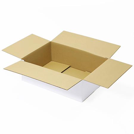 【宅配140サイズ】A2用紙対応 発送用ダンボール箱(白)-3