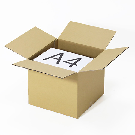 【宅配100サイズ】LPレコード対応 正方形ダンボール箱 中型-3