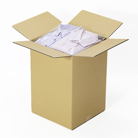 【宅配120サイズ】LPレコード対応 正方形ダンボール箱 深型-4