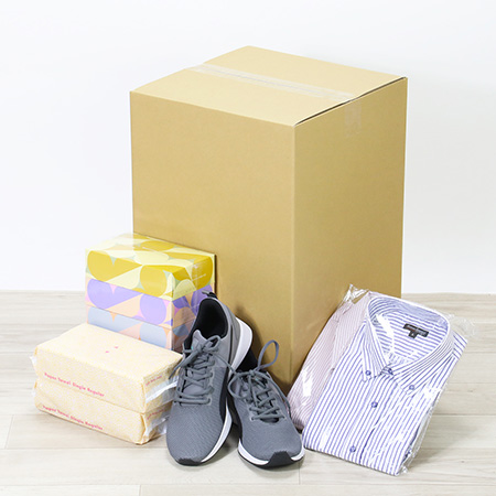 【宅配120サイズ】LPレコード対応 正方形ダンボール箱 深型-6