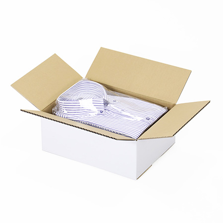 【宅配80サイズ】白ダンボール箱 A4/120mm-3