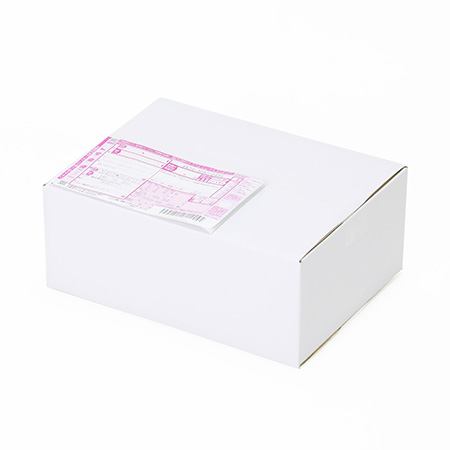 【宅配80サイズ】白ダンボール箱 A4/120mm-6