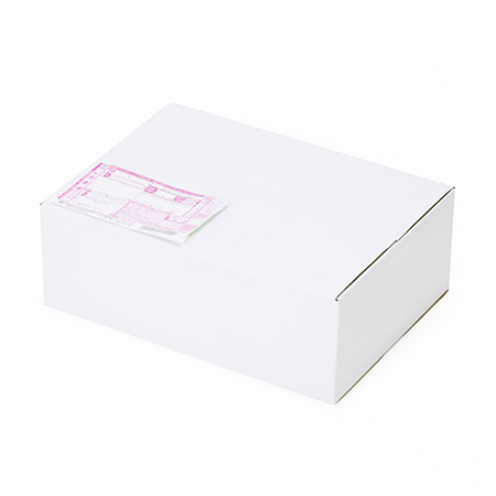 【宅配100サイズ】白ダンボール箱 A3/150mm-6