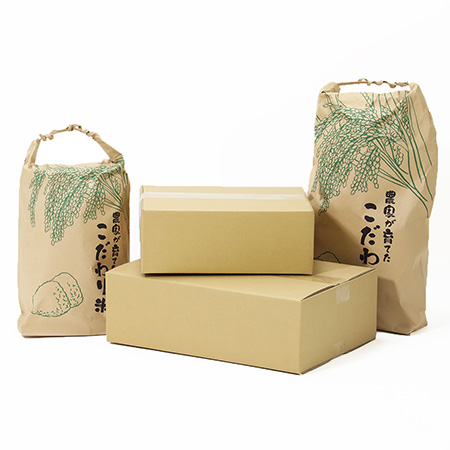 宅配用お米箱(5kg) 無地タイプ-6