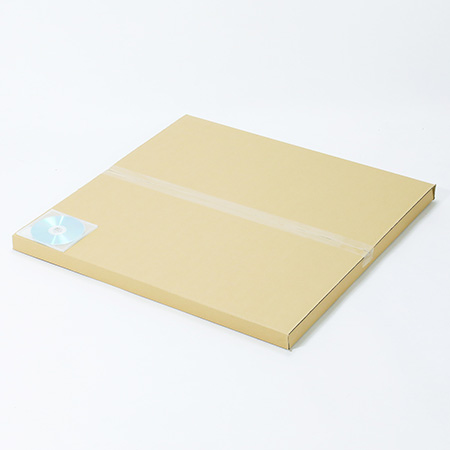 【正方形70cm/厚さ3cm】図面・ポスター・パネル発送用ダンボール箱-3