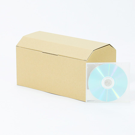 【宅配60サイズ】宝箱型ダンボール(無地・茶色)-4