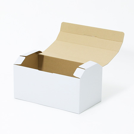 【宅配60サイズ】宝箱型ダンボール(無地・白色)-2