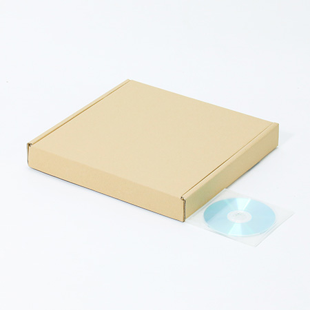 ギフト用 正方形ダンボール箱 300×300×40(茶)-4