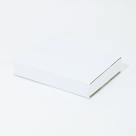 【宅配50サイズ】浅型ダンボール箱(白) 240×174×38-6