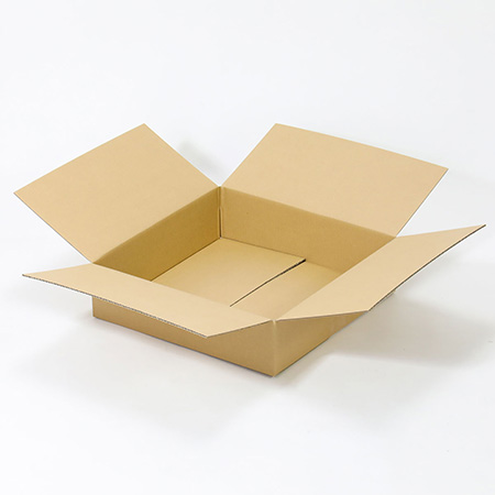 【宅配100サイズ】正方形ダンボール箱 390×390×100-2