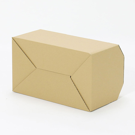 【宅配80サイズ】宝箱型ダンボール(無地・茶色)-4