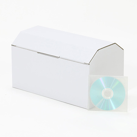 【宅配80サイズ】宝箱型ダンボール(無地・白色)-3