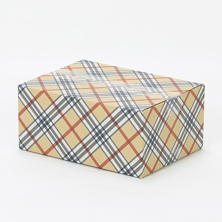 【宅配60サイズ】デザインダンボール(トラッドチェック柄)-6