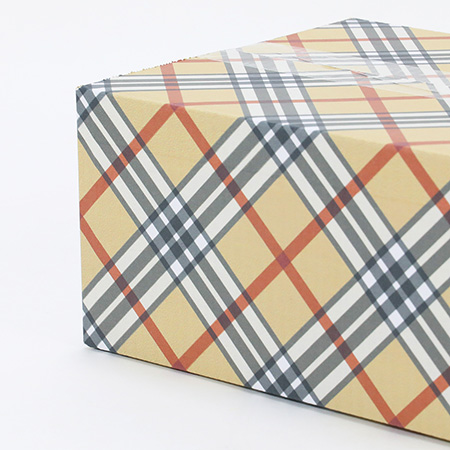 【宅配60サイズ】デザインダンボール(トラッドチェック柄)-7