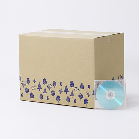 【広告入】宅配100サイズ 北欧柄デザインダンボール箱 (底面B4)-3