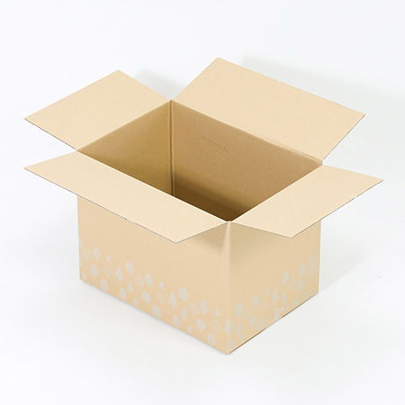 【広告入】宅配100 北欧柄デザインダンボール箱 (グレー)-3