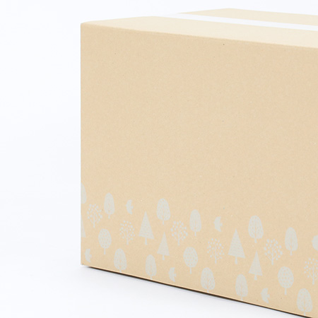 【広告入】宅配100 北欧柄デザインダンボール箱 (グレー)-6