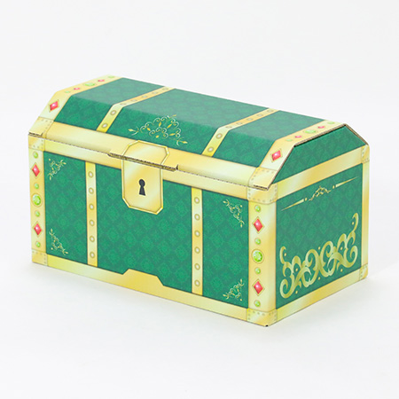 【宅配80サイズ】宝箱型ダンボール アソートセット(3色)-8