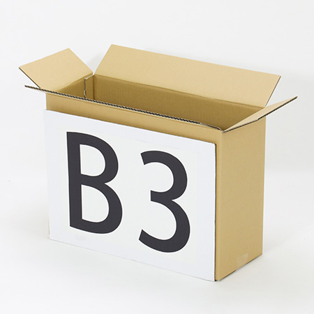 【宅配120サイズ】B3用紙が入るダンボール箱 幅200mm-2