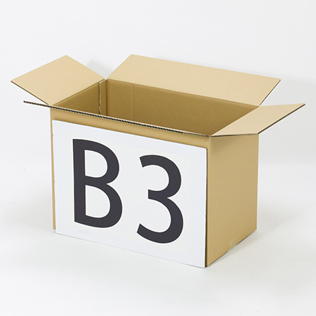 【宅配140サイズ】B3用紙が入るダンボール箱 幅300mm-2