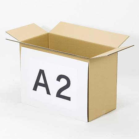 【宅配140サイズ】A2用紙が入るダンボール箱 幅300mm-2