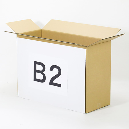 【宅配160サイズ】B2用紙が入るダンボール箱 幅300mm-2